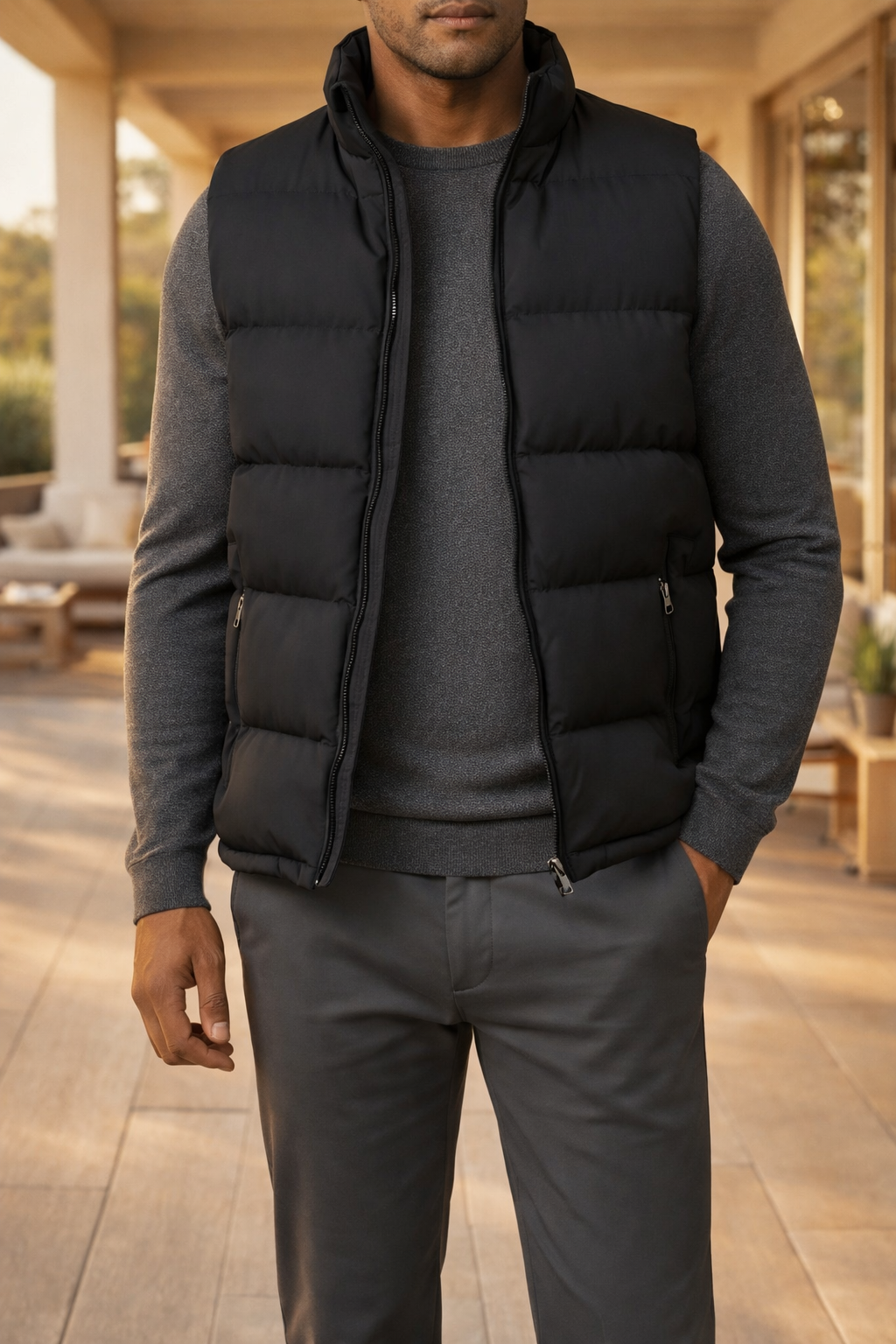 VALENTINI™ | Gilet trapuntato