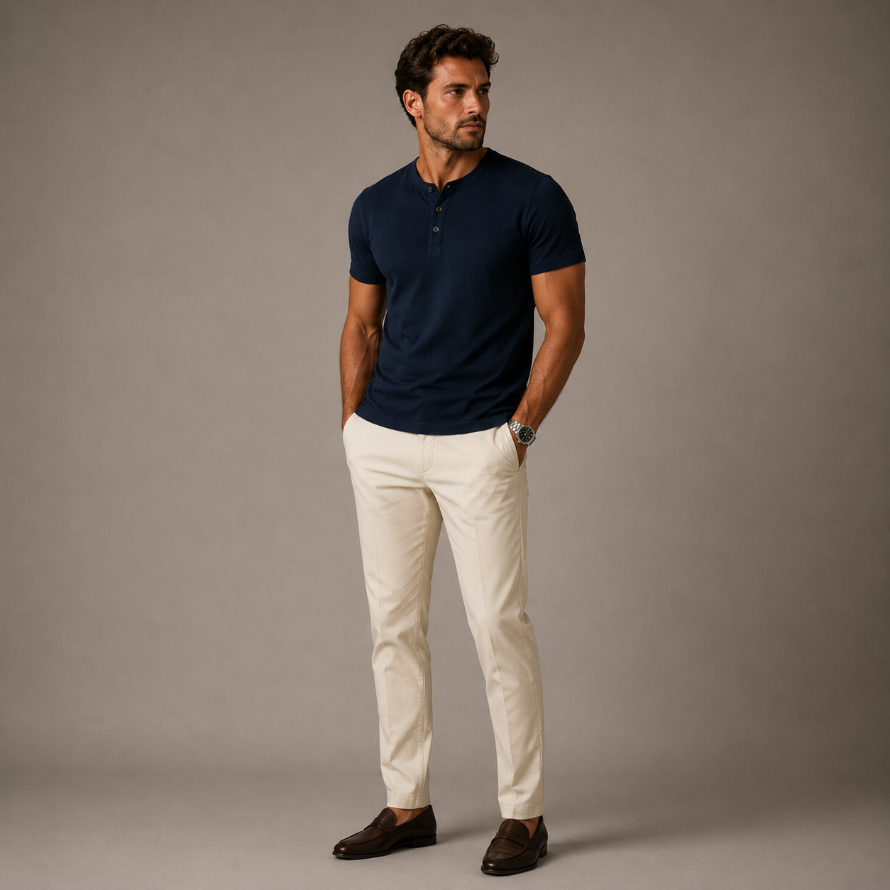 VALENTINI™ | Polo Henley