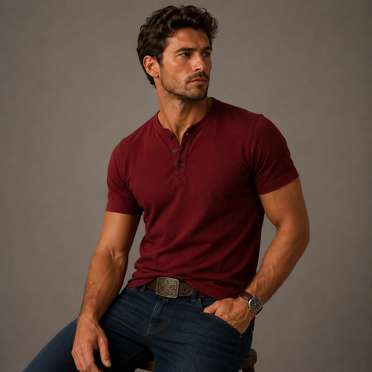 VALENTINI™ | Polo Henley
