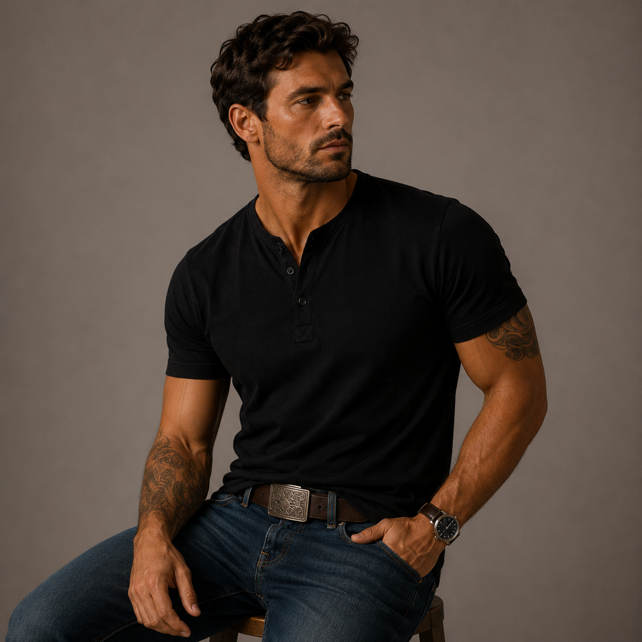 VALENTINI™ | Polo Henley