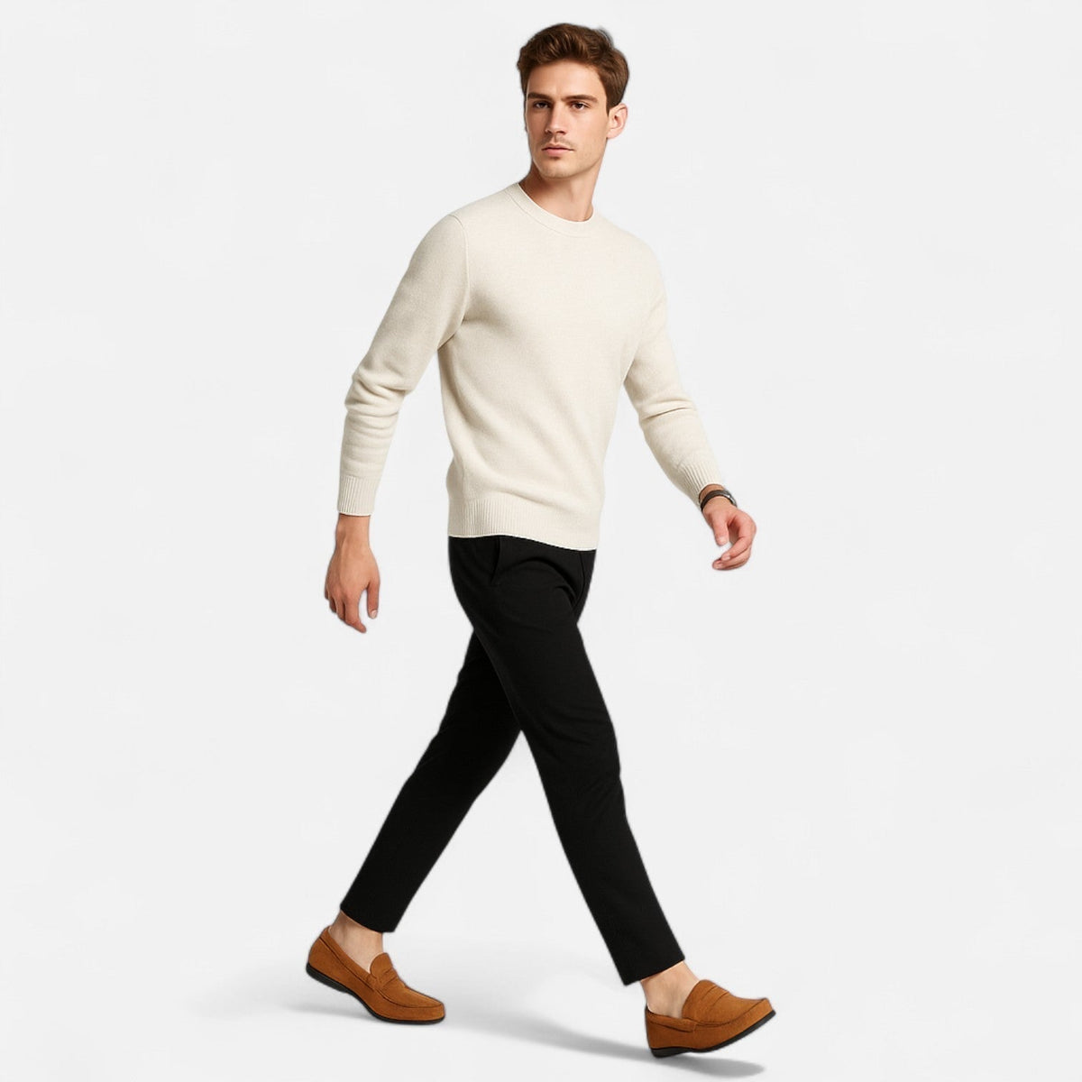VALENTINI™ | Scarpe slip-on in camoscio