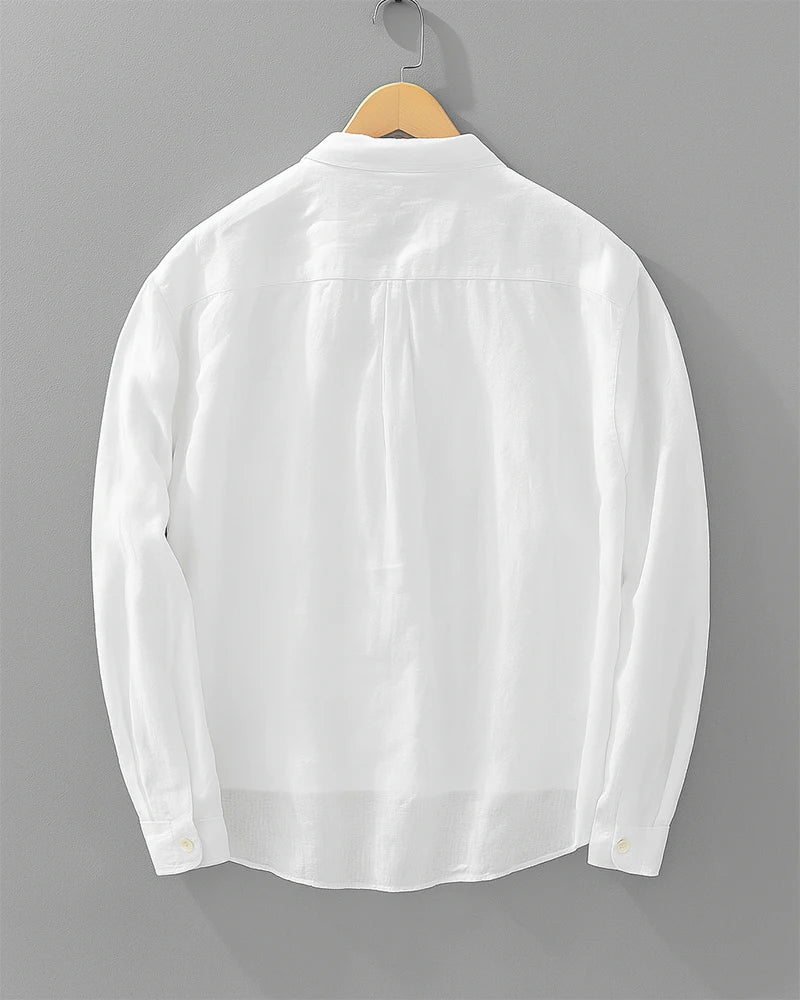 VALENTINI™ | Camicia in cotone e lino