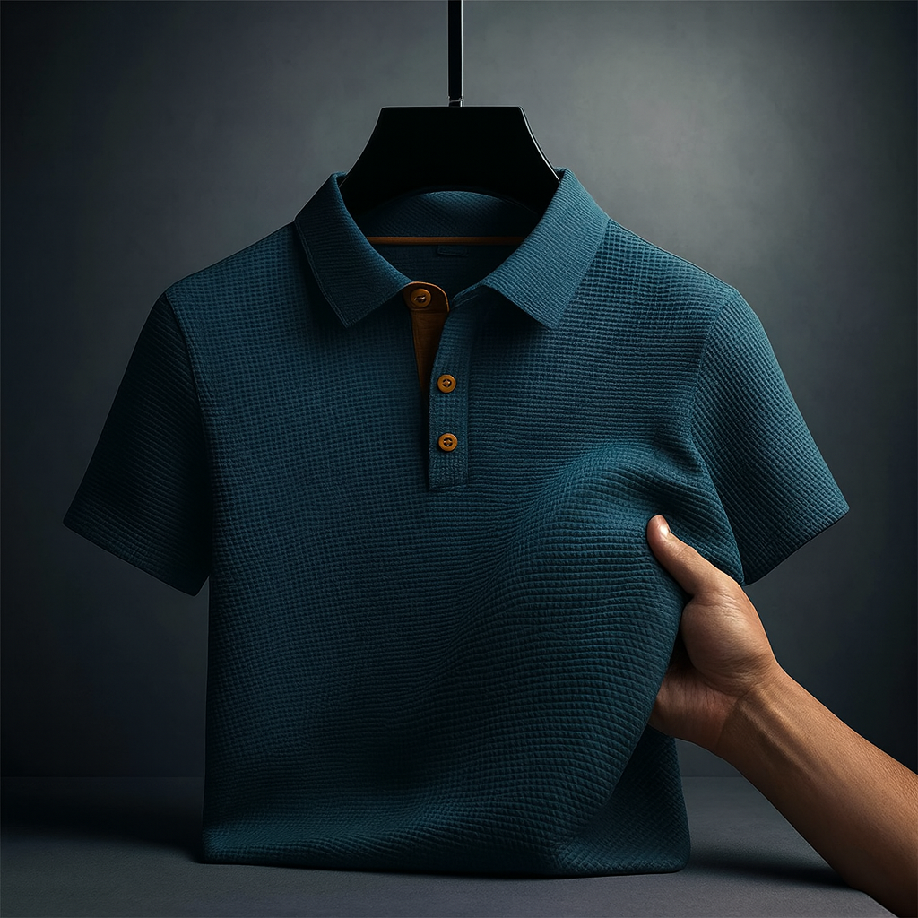 VALENTINI™ | Polo da uomo elasticizzata e traspirante