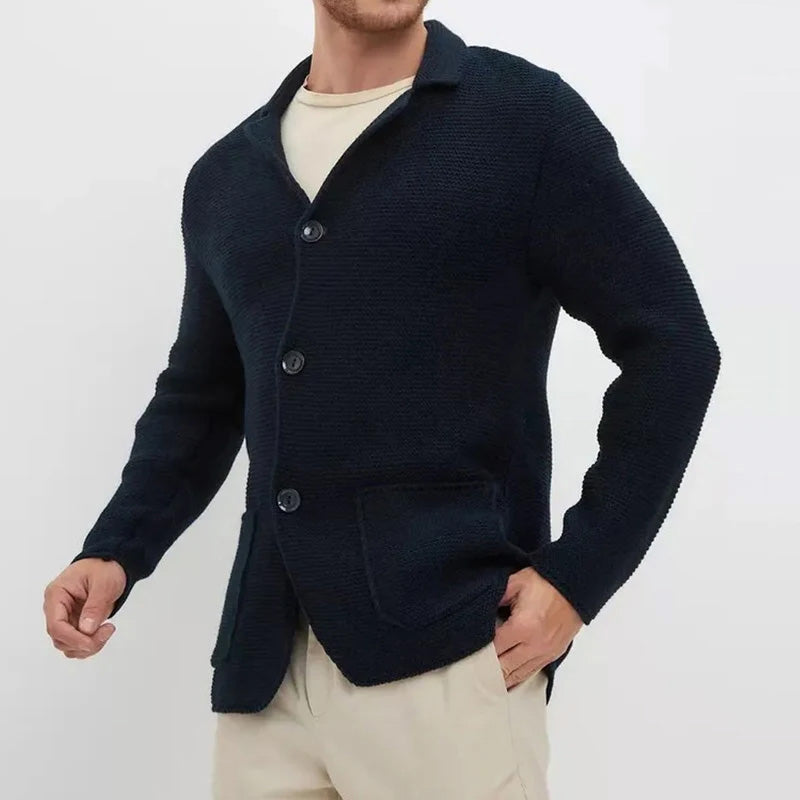 VALENTINI™ | Cardigan in maglia con colletto su misura