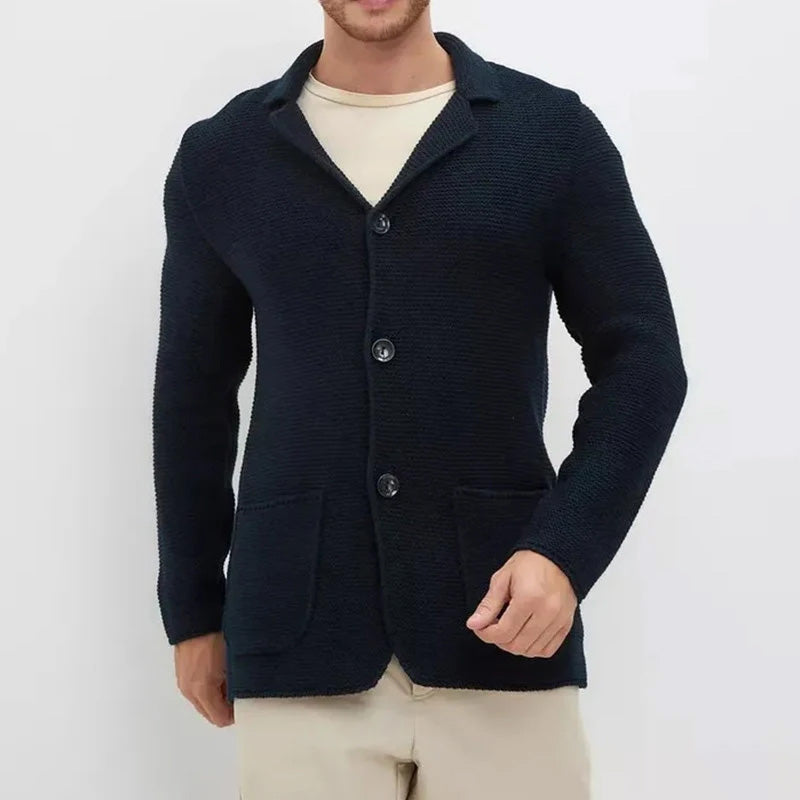 VALENTINI™ | Cardigan in maglia con colletto su misura