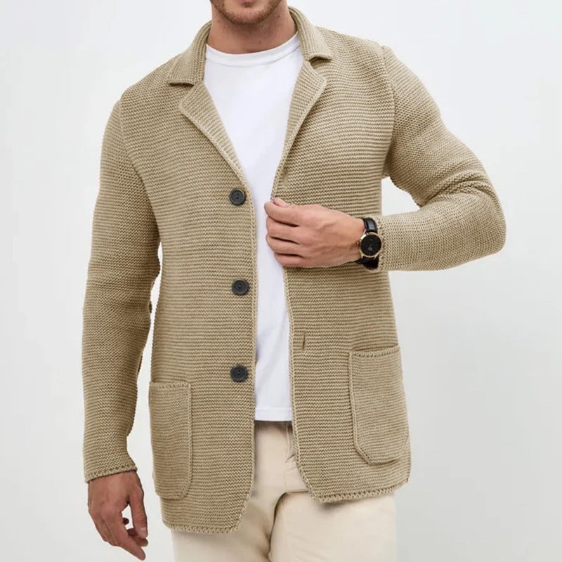 VALENTINI™ | Cardigan in maglia con colletto su misura