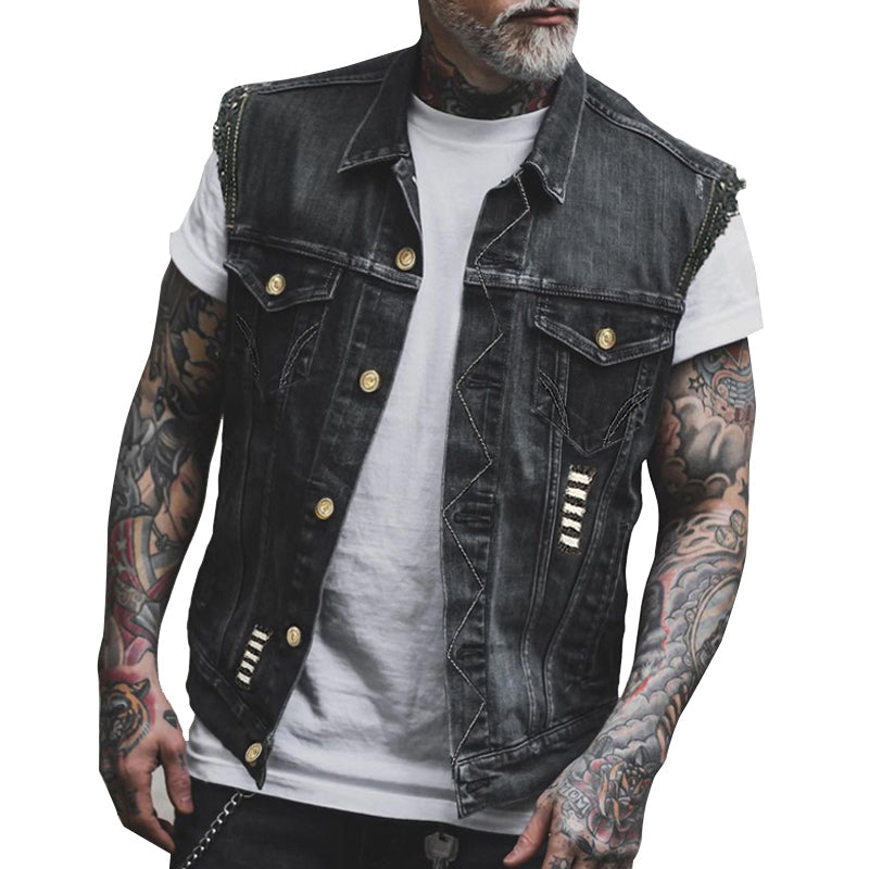 VALENTINI™ | Gilet in denim