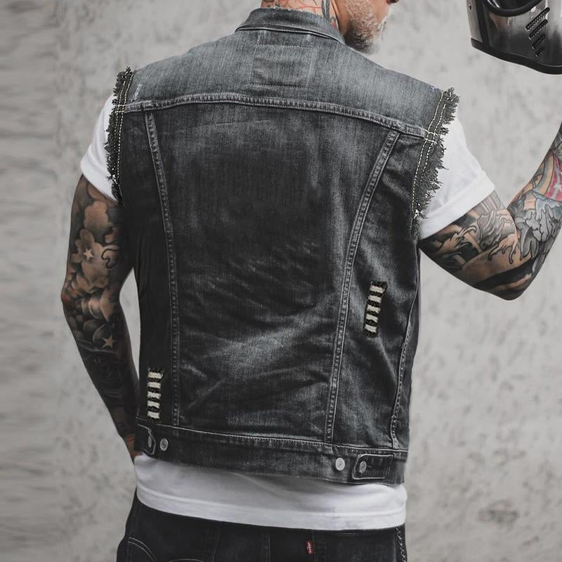 VALENTINI™ | Gilet in denim
