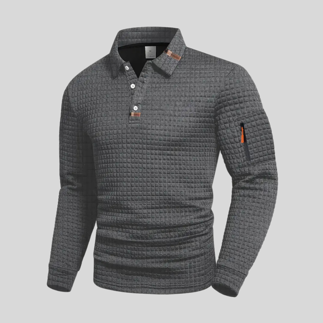 VALENTINI™ | Polo a maniche lunghe