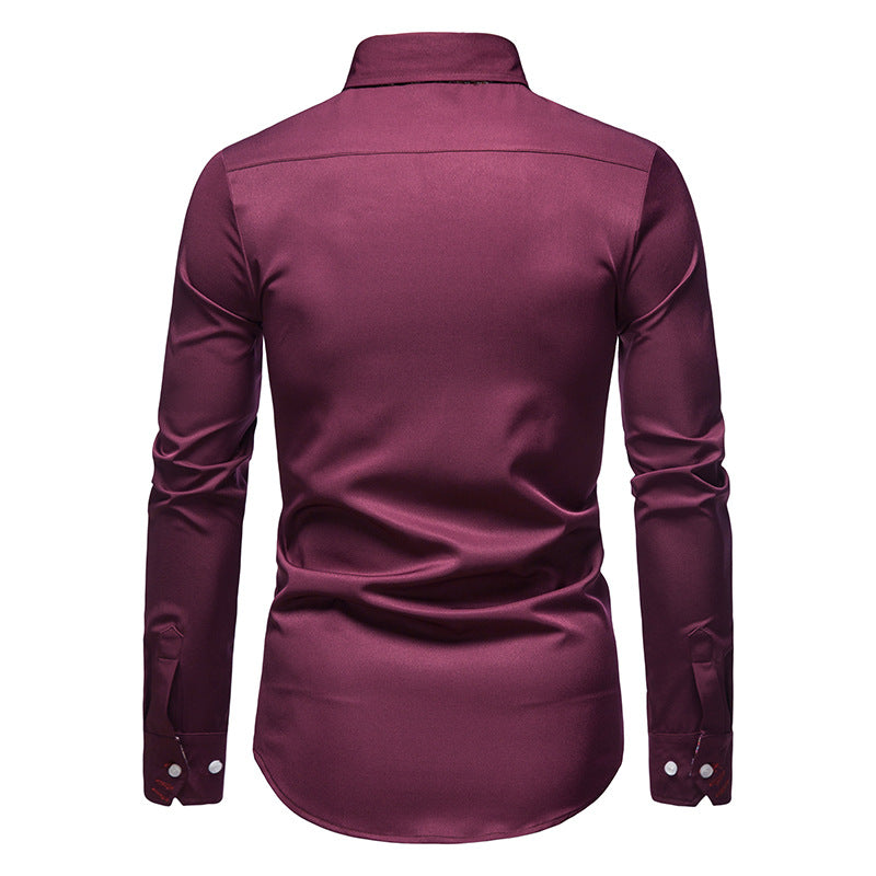 VALENTINI™ | Camicia con motivo Paisley