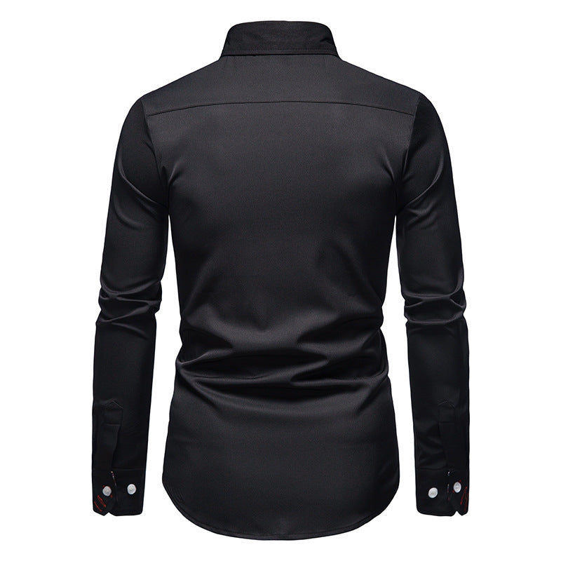 VALENTINI™ | Camicia con motivo Paisley