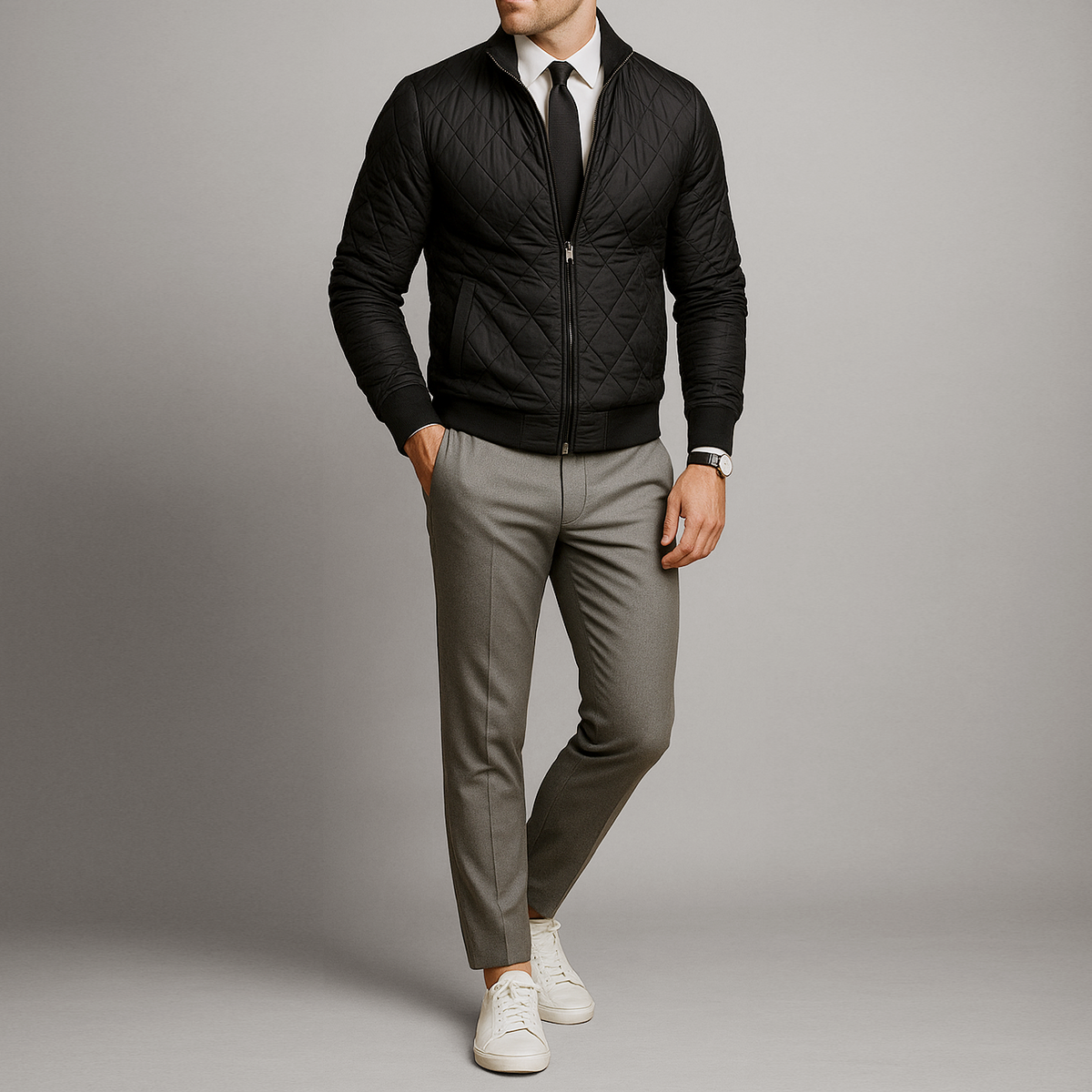 VALENTINI™ | Cardigan urbano con zip