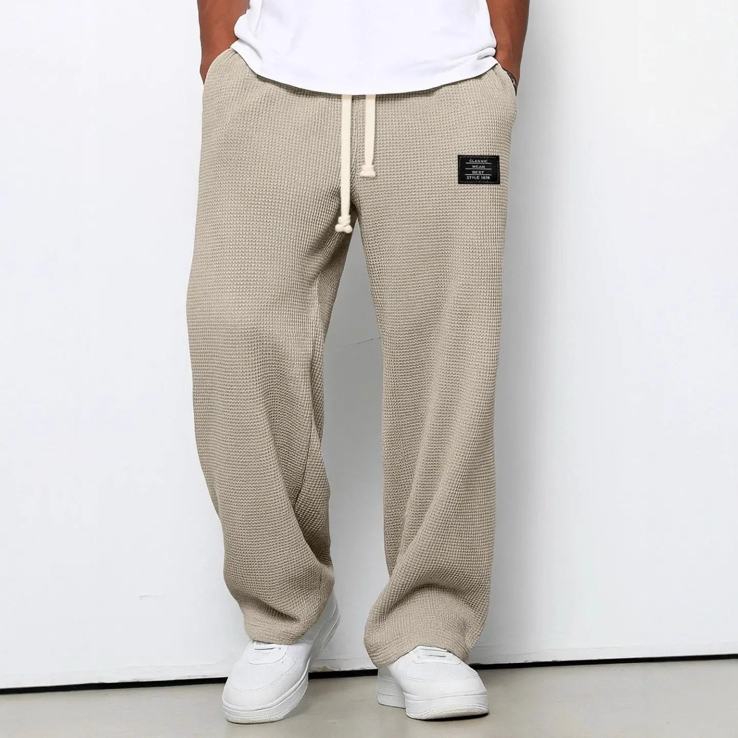 VALENTINI™ | Pantaloni a gamba larga in tessuto