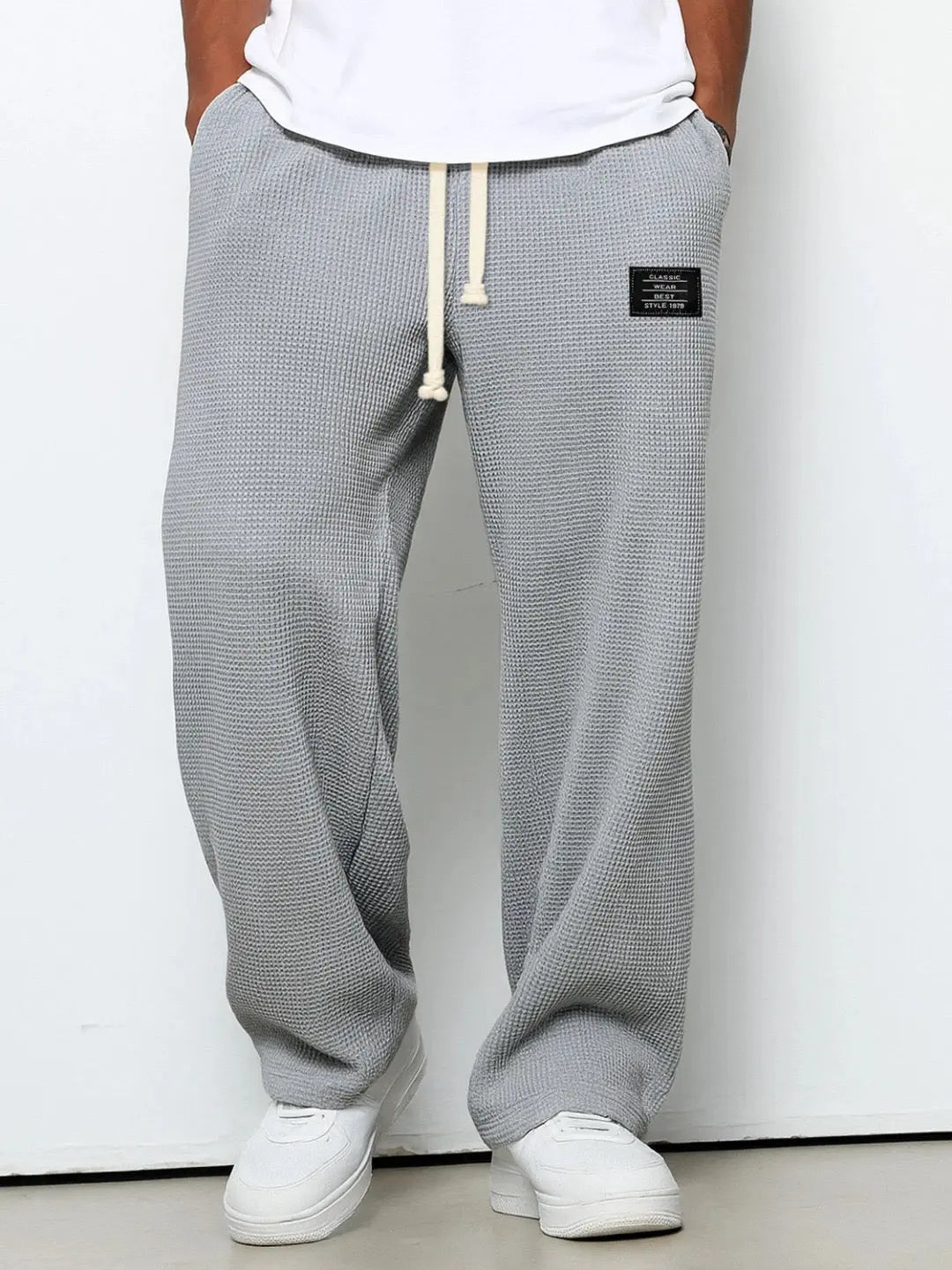 VALENTINI™ | Pantaloni a gamba larga in tessuto