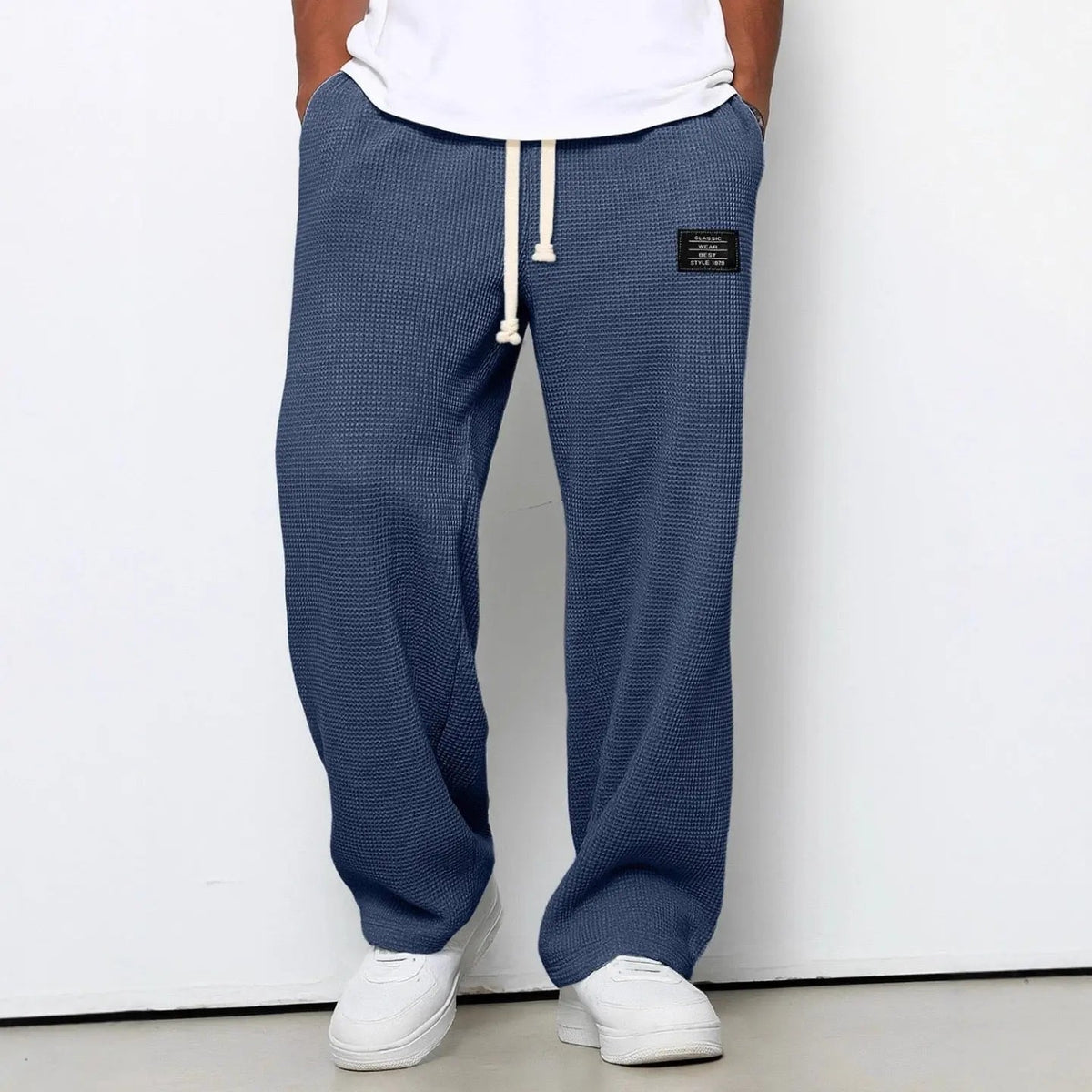 VALENTINI™ | Pantaloni a gamba larga in tessuto