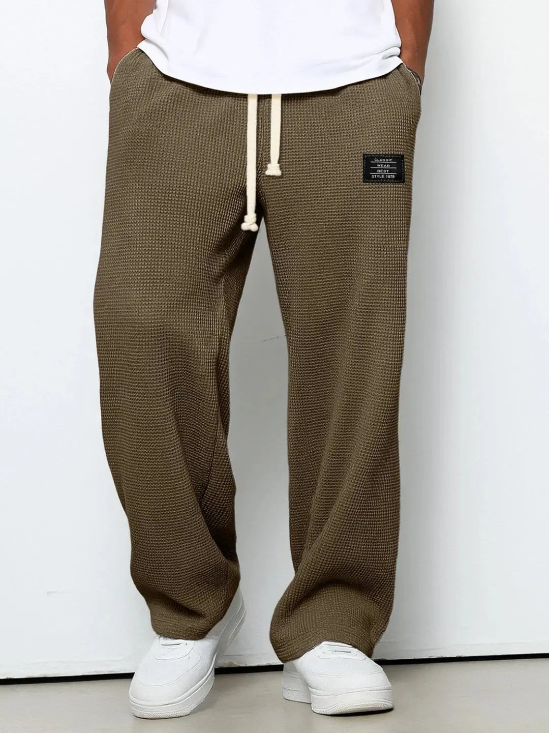 VALENTINI™ | Pantaloni a gamba larga in tessuto