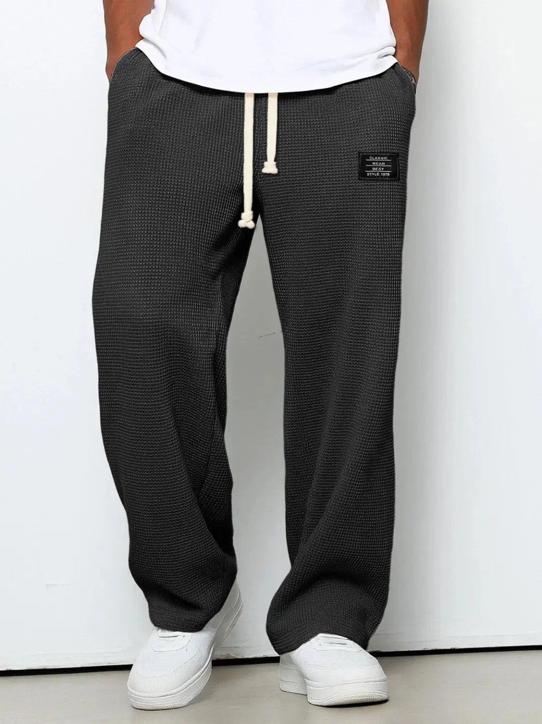 VALENTINI™ | Pantaloni a gamba larga in tessuto