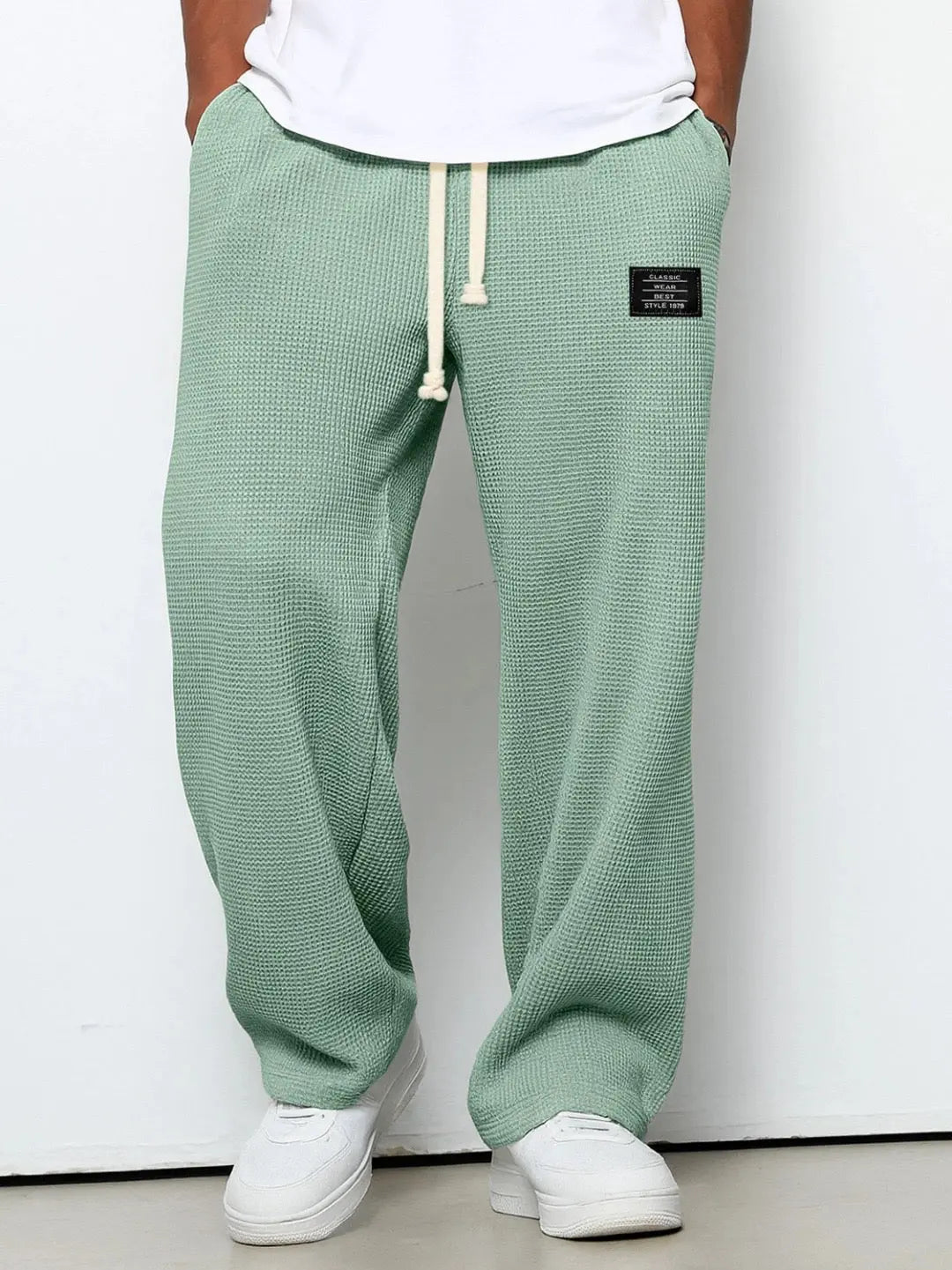 VALENTINI™ | Pantaloni a gamba larga in tessuto