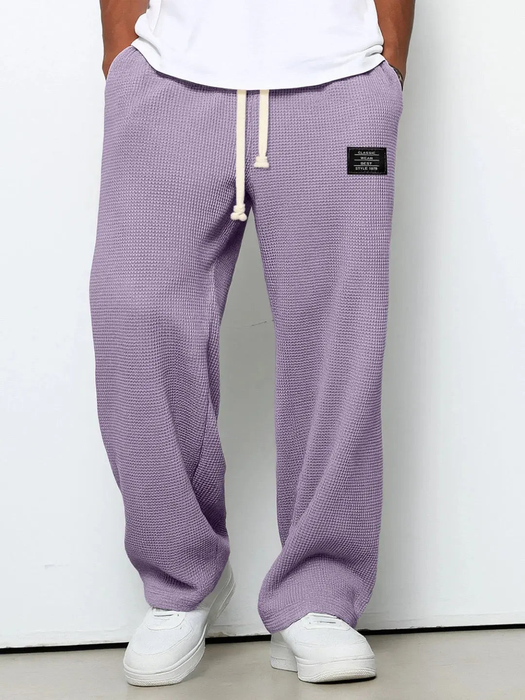 VALENTINI™ | Pantaloni a gamba larga in tessuto