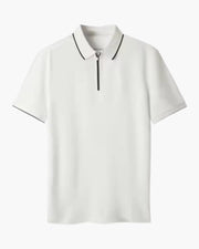 VALENTINI™ | POLO IN MAGLIA SPESSA CON ZIP AL COLLO