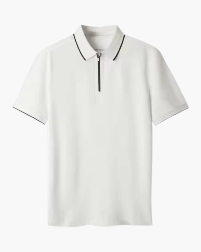VALENTINI™ | POLO IN MAGLIA SPESSA CON ZIP AL COLLO