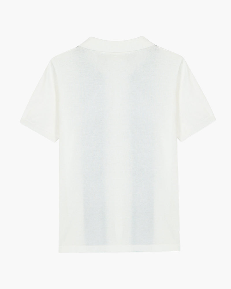 VALENTINI™ | Polo in maglia semplice