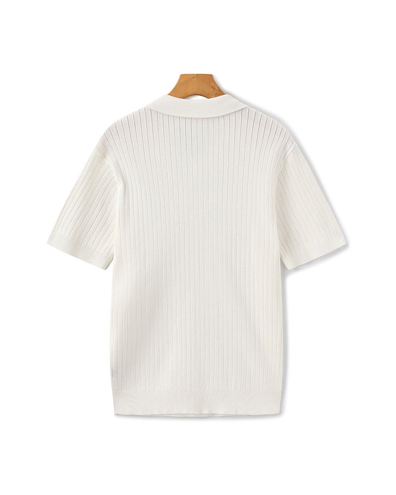 VALENTINI™ | POLO IN MAGLIA A COSTE