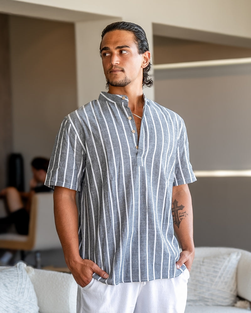 VALENTINI™ | Polo da marinaio in cotone biologico