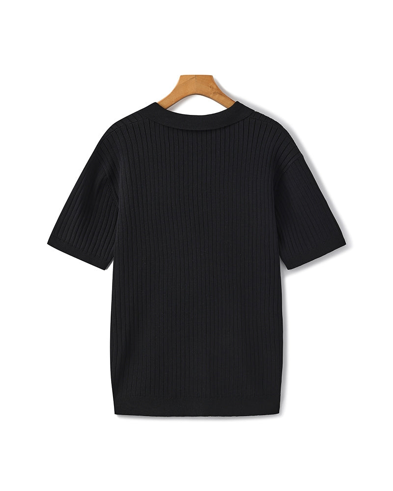 VALENTINI™ | POLO IN MAGLIA A COSTE