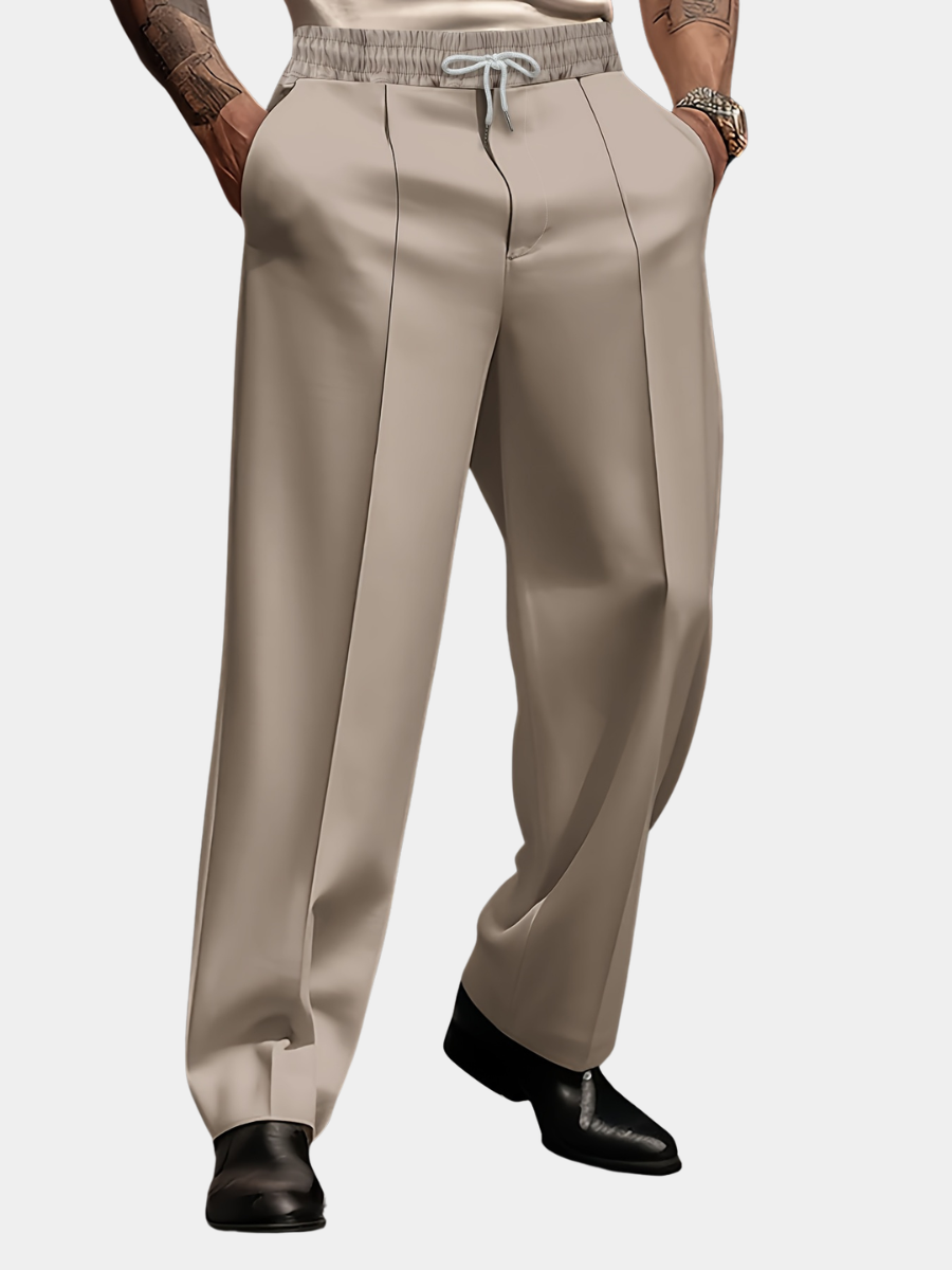 VALENTINI™ | Pantaloni larghi a taglio dritto