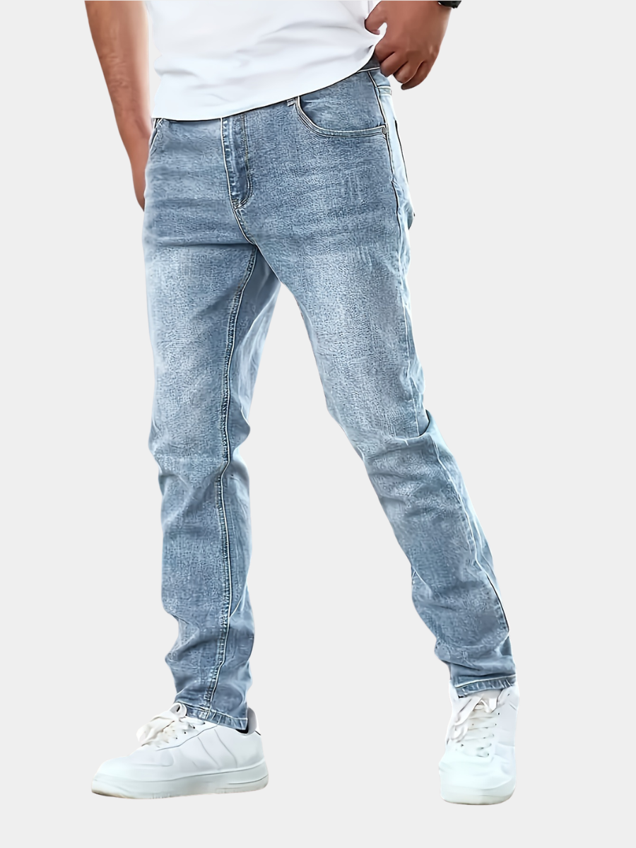 VALENTINI™ | Jeans da uomo in denim lavato