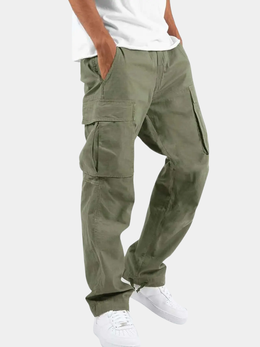 VALENTINI™ | Pantaloni cargo con coulisse in vita
