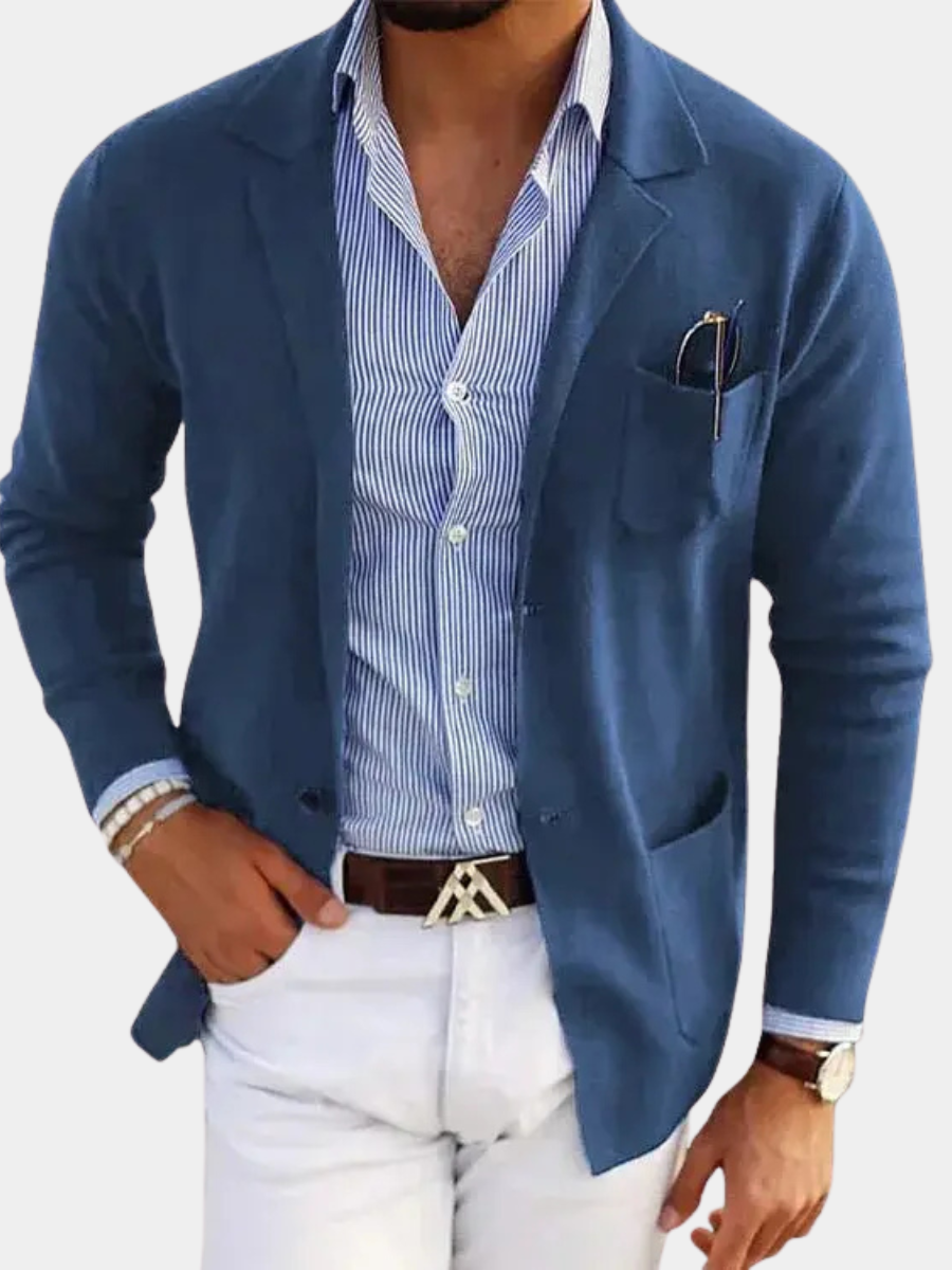 VALENTINI™ | Giacca da uomo in maglia di poliestere