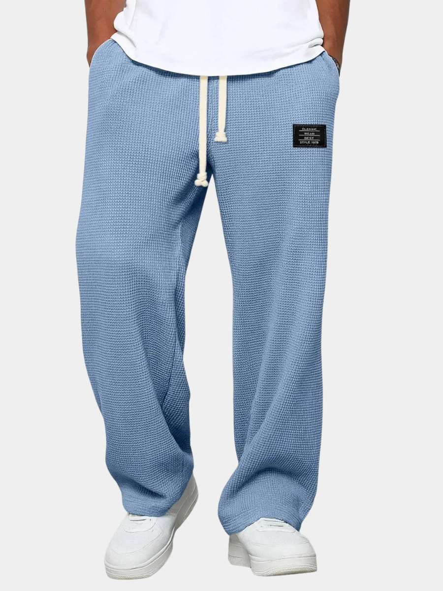VALENTINI™ | Pantaloni a gamba larga in tessuto