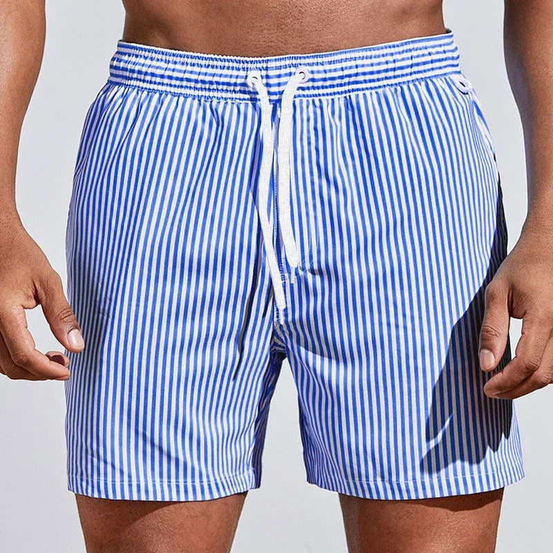 VALENTINI™ | Pantaloncini da bagno da uomo a righe ad asciugatura rapida