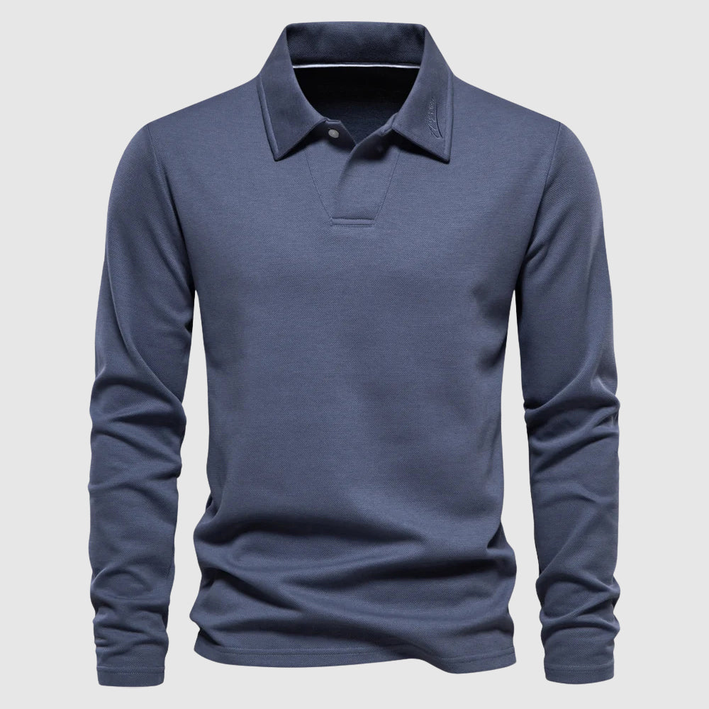 VALENTINI™ | Polo a maniche lunghe smart