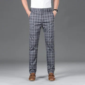 VALENTINI™ | Pantaloni da uomo in cotone a quadri