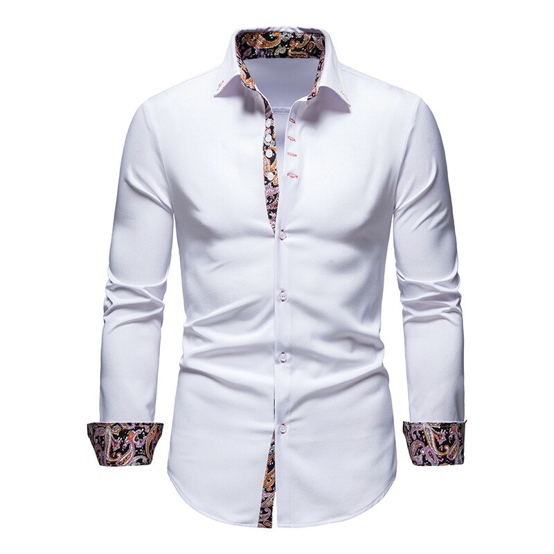 VALENTINI™ | Camicia con motivo Paisley