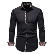 VALENTINI™ | Camicia con motivo Paisley