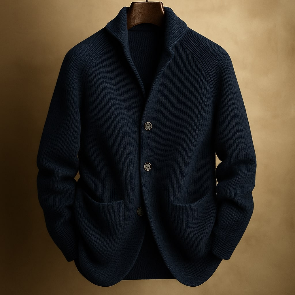 VALENTINI™ | Gilet in lana a coste