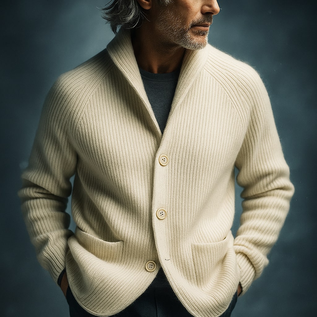 VALENTINI™ | Gilet in lana a coste