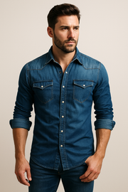 VALENTINI™ | Camicia in denim