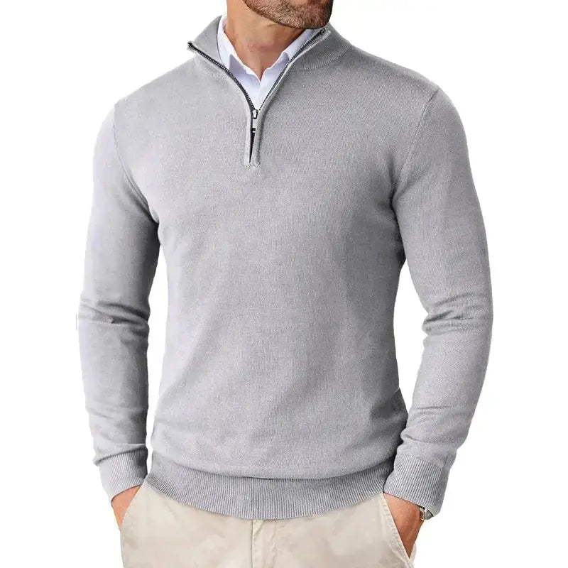 VALENTINI™ | Maglione con zip a metà