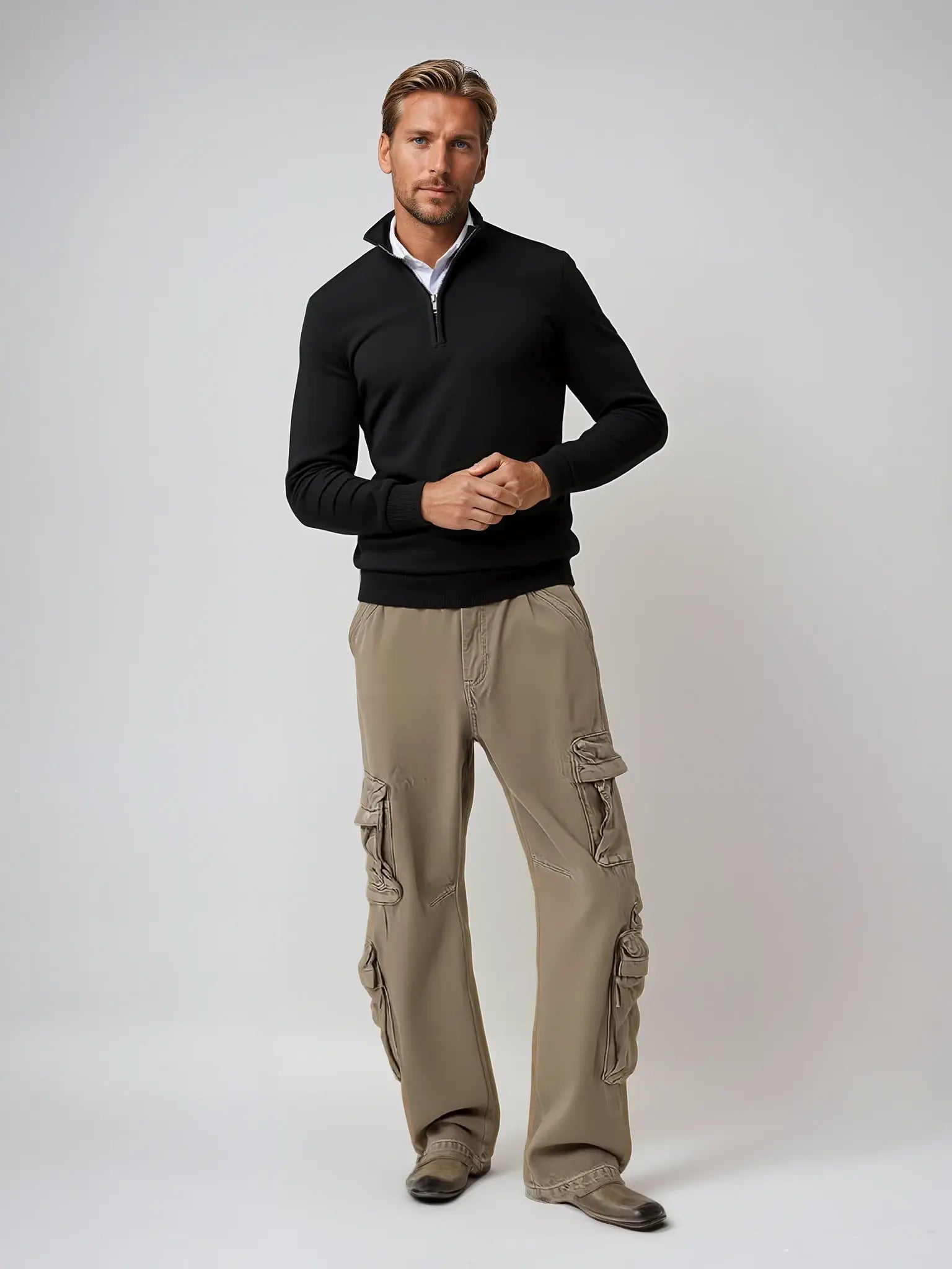 VALENTINI™ | Maglione con zip a metà