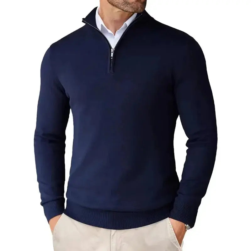 VALENTINI™ | Maglione con zip a metà