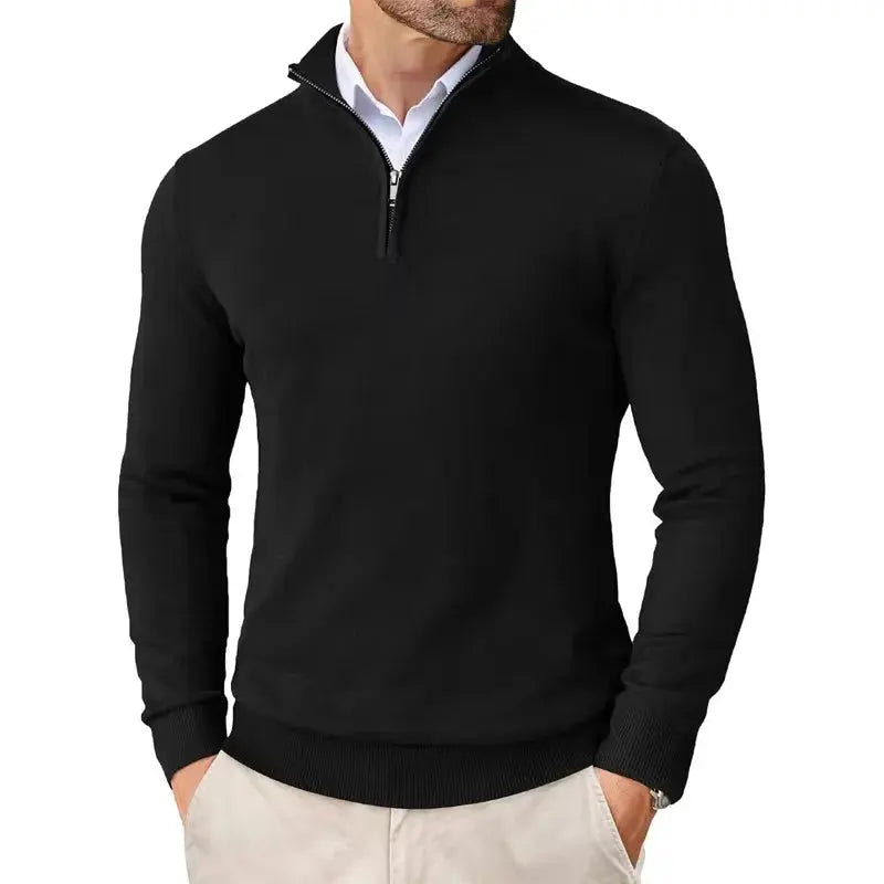 VALENTINI™ | Maglione con zip a metà