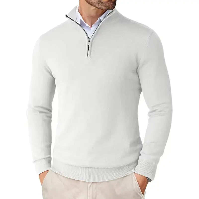 VALENTINI™ | Maglione con zip a metà