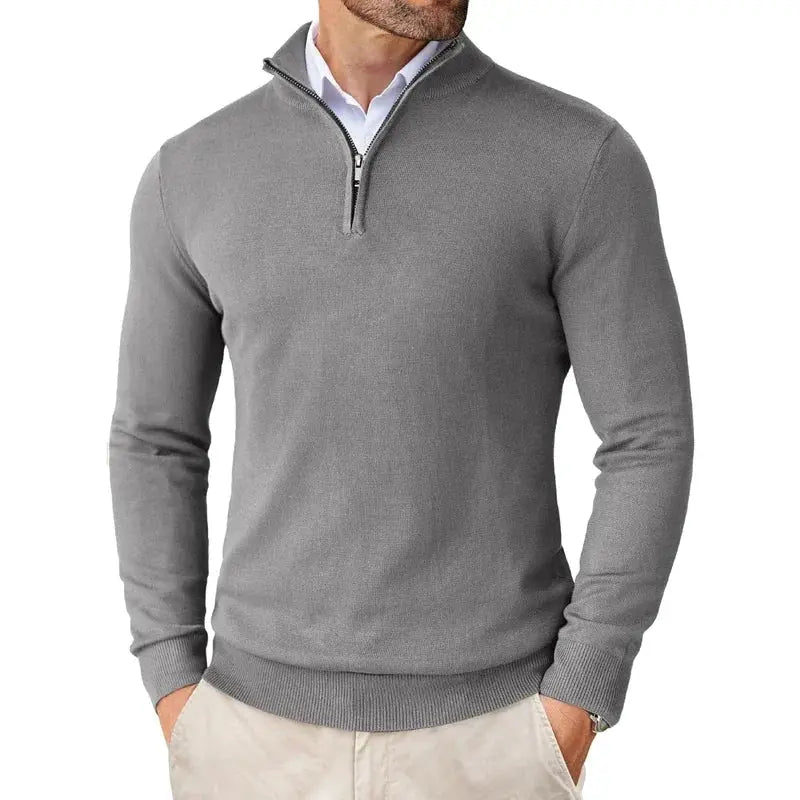 VALENTINI™ | Maglione con zip a metà