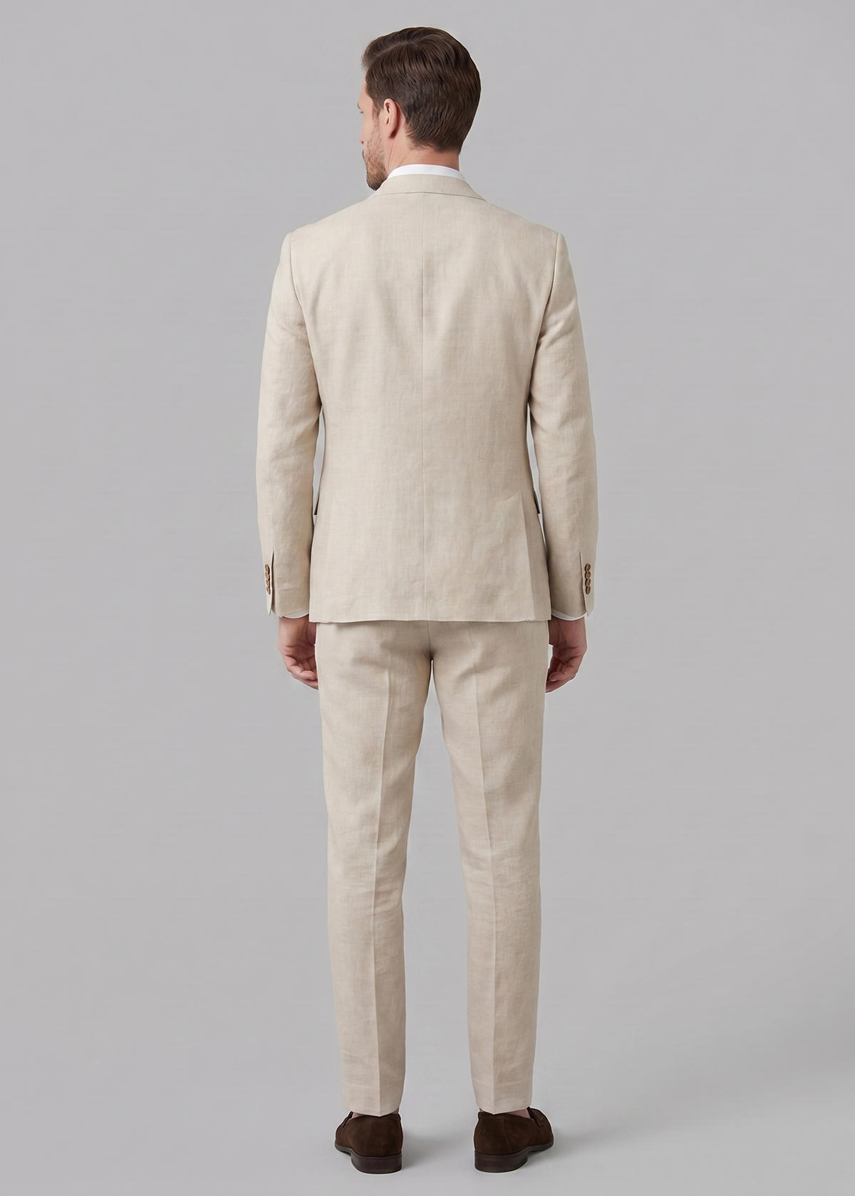 VALENTINI™ | Completo due pezzi in lino misto da uomo