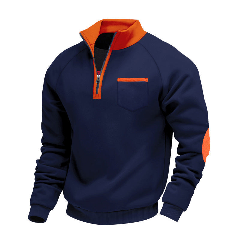 VALENTINI™ | Felpa con mezza zip